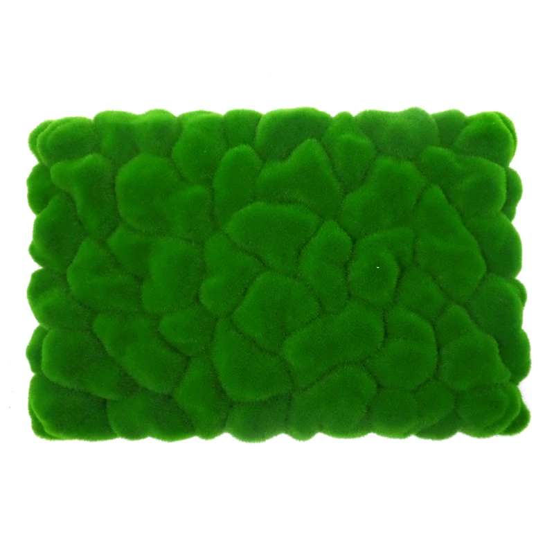garden decoration artificial moss stone carpet cheap artificial grass carpet
