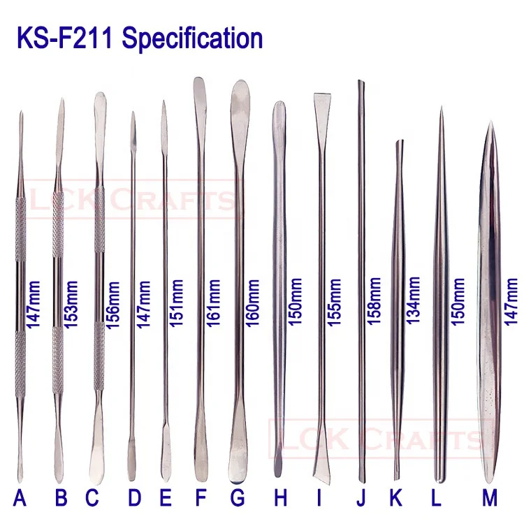 Stainless Steel Clay Sculpture Engrave Tools for Modeling Carving Crafts Ceramic Sculpting Tools