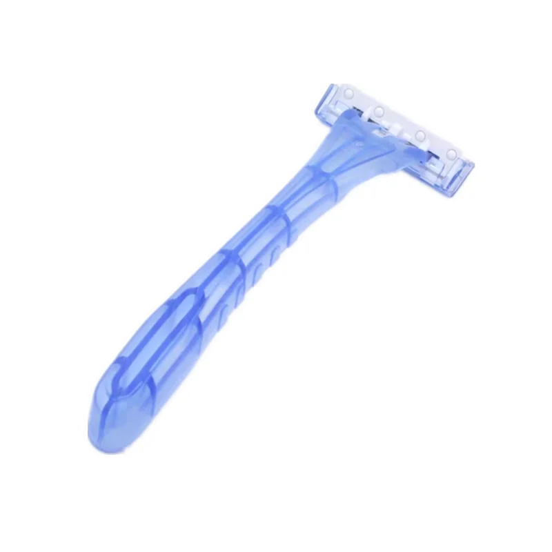 Factory 3 Blades Razor Wholesale safety cover Hotel Disposable Razor Shaving Razor 1 Pieces