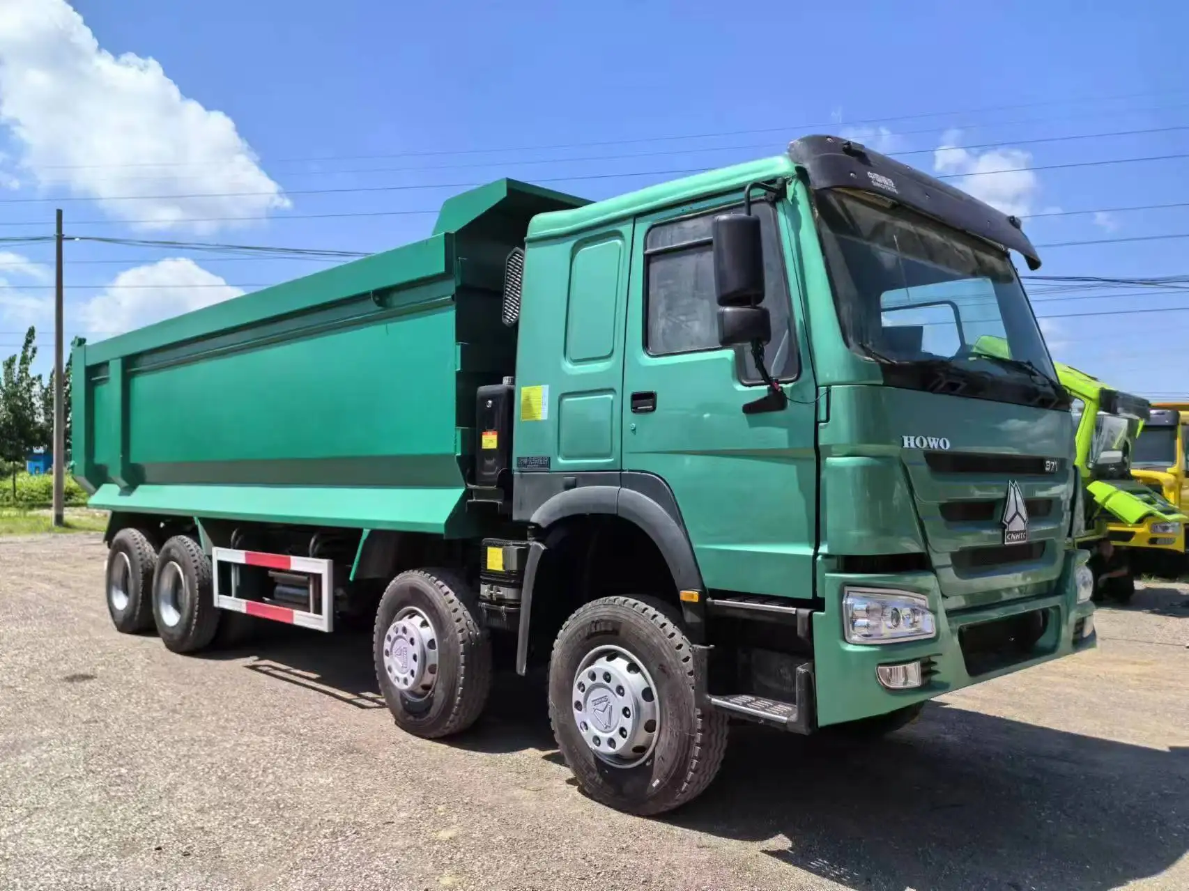 Wholesale High Quality Diesel Used Sinotruk Howo 6x4 Trailer Dump Truck For Sale