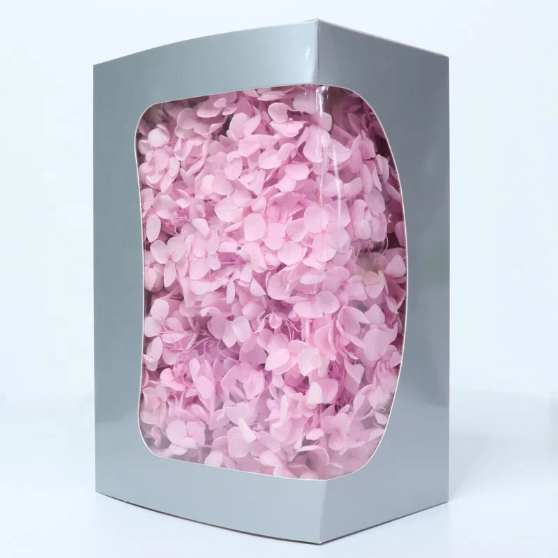 Hot Selling Manufacture Natural Preserved Flower Dried Flowers Hydrangea with best Price for Home Wedding Decor white hydrangea