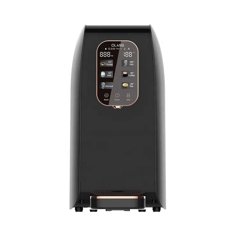Olansi hot and warm reverse osmosis water filter dispenser household water purifier with pac composite filter