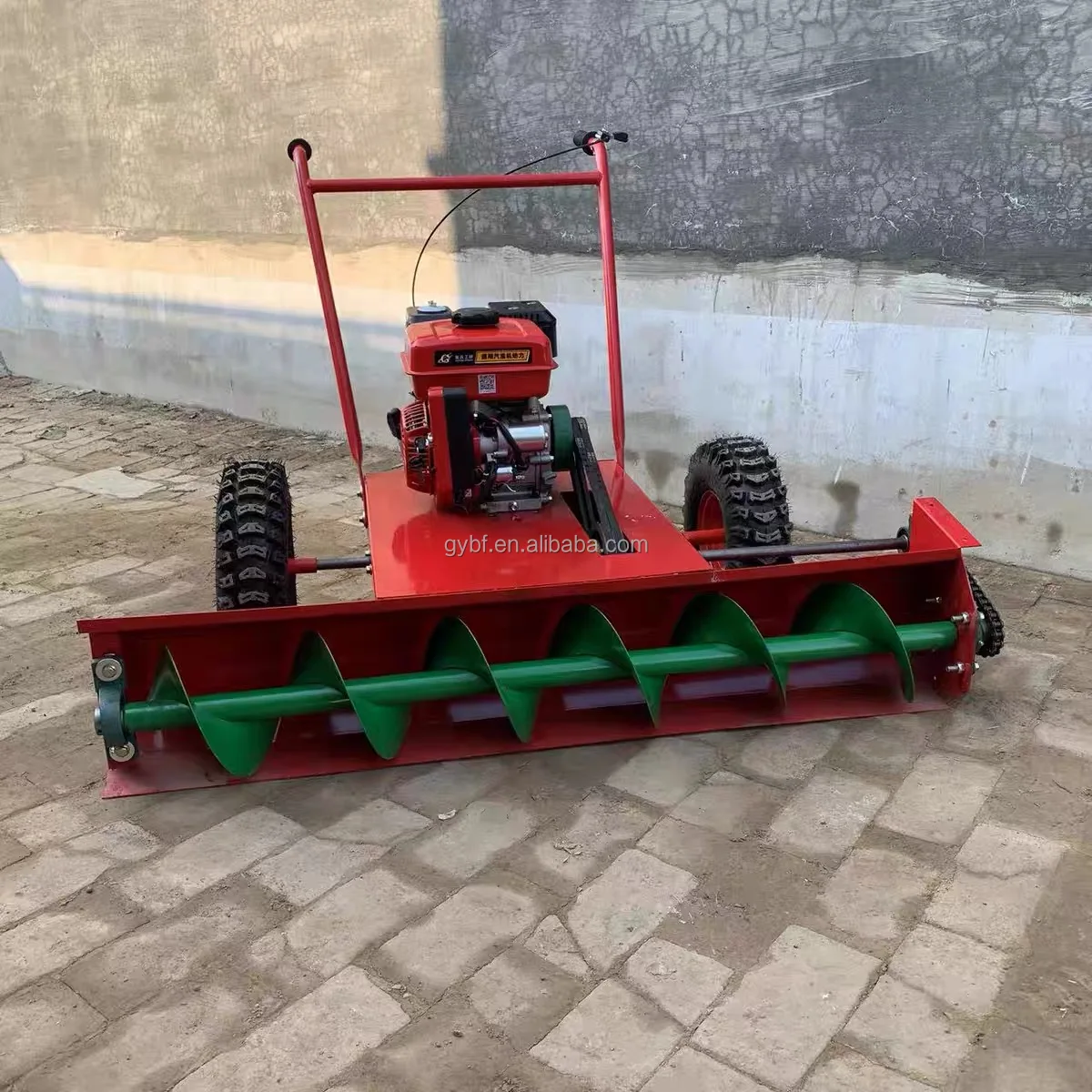 China factory price High efficiency Gasoline snowblower sweeper snow machine snowplow for sale