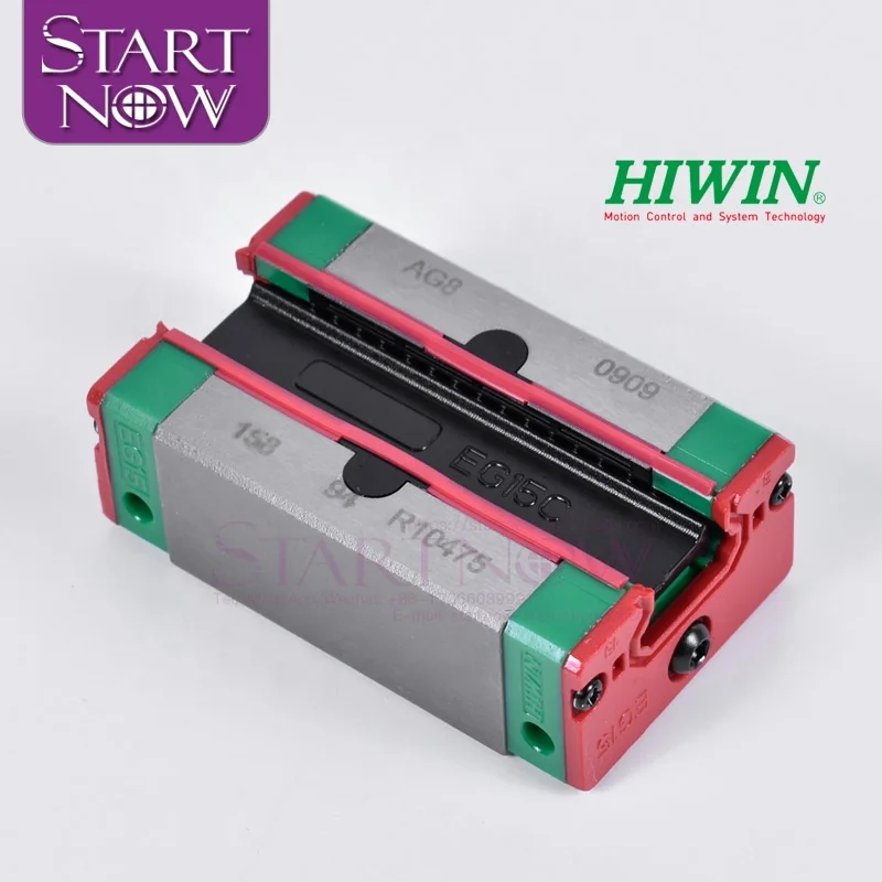  Оригинальный линейный направляющий слайдер Taiwan HIWIN EGH15CA HGH20CA QEH20CA для линейной направляющей системы движения