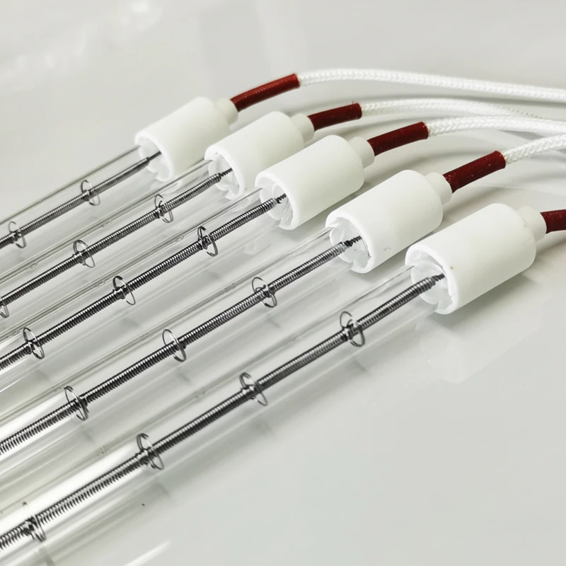 2KW 350mm 220V CD19 Ceramic Base Short Waves 2000W Infrared Heater Paint Curing IR Heater lamps