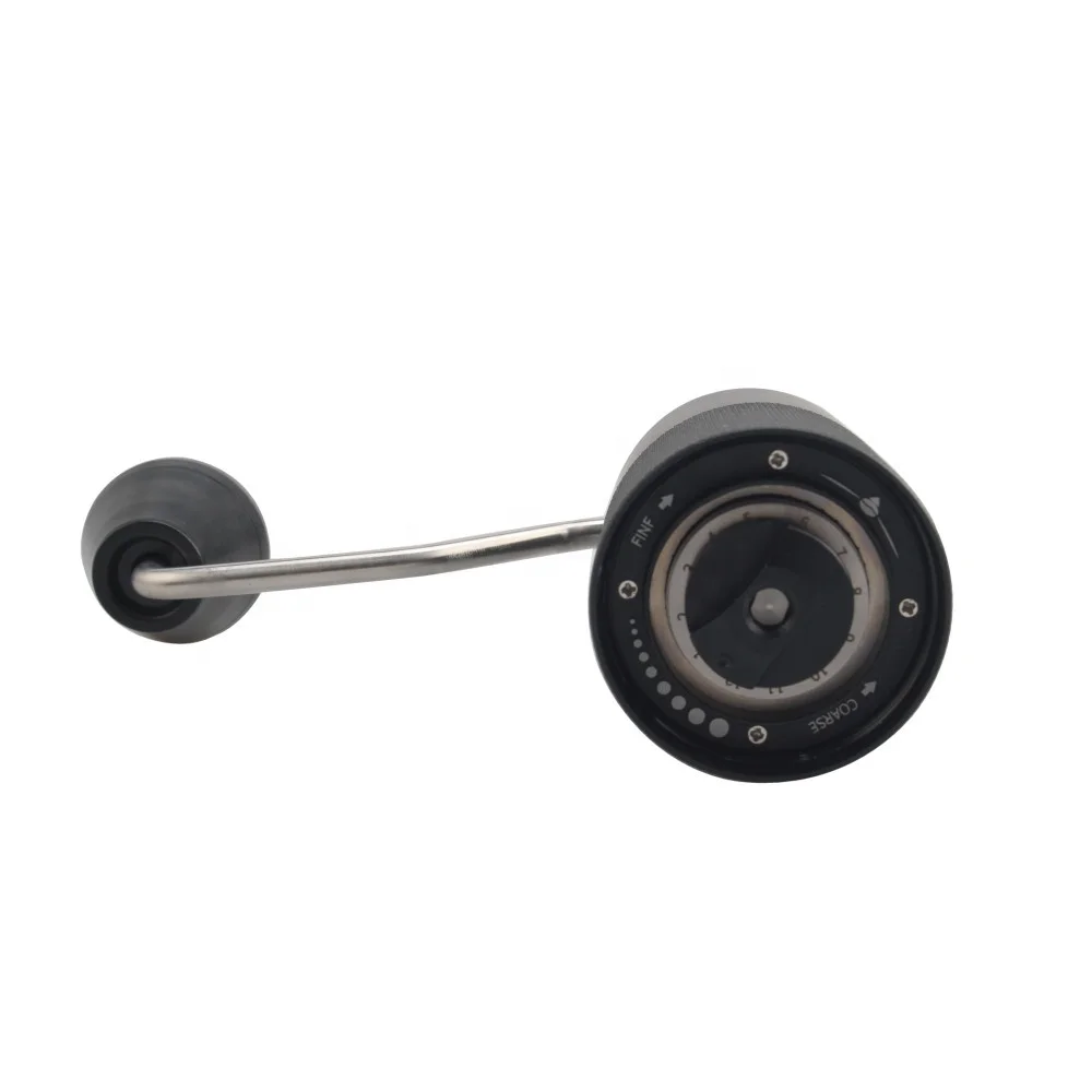 Hand Coffee Grinder with Adjustable Conical Stainless Steel Burr Mill, Manual Coffee Grinder