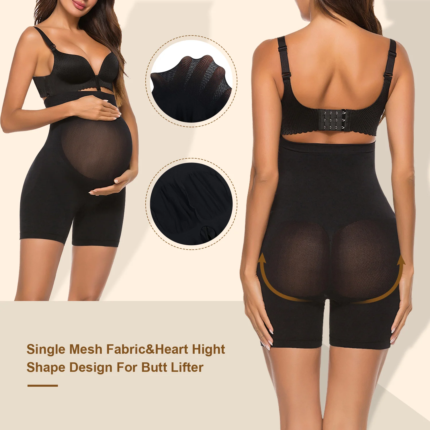 2020 New Custom Private Label Seamless Panties Maternal Abdomen Retraction Body Shaper Shapewear For Women