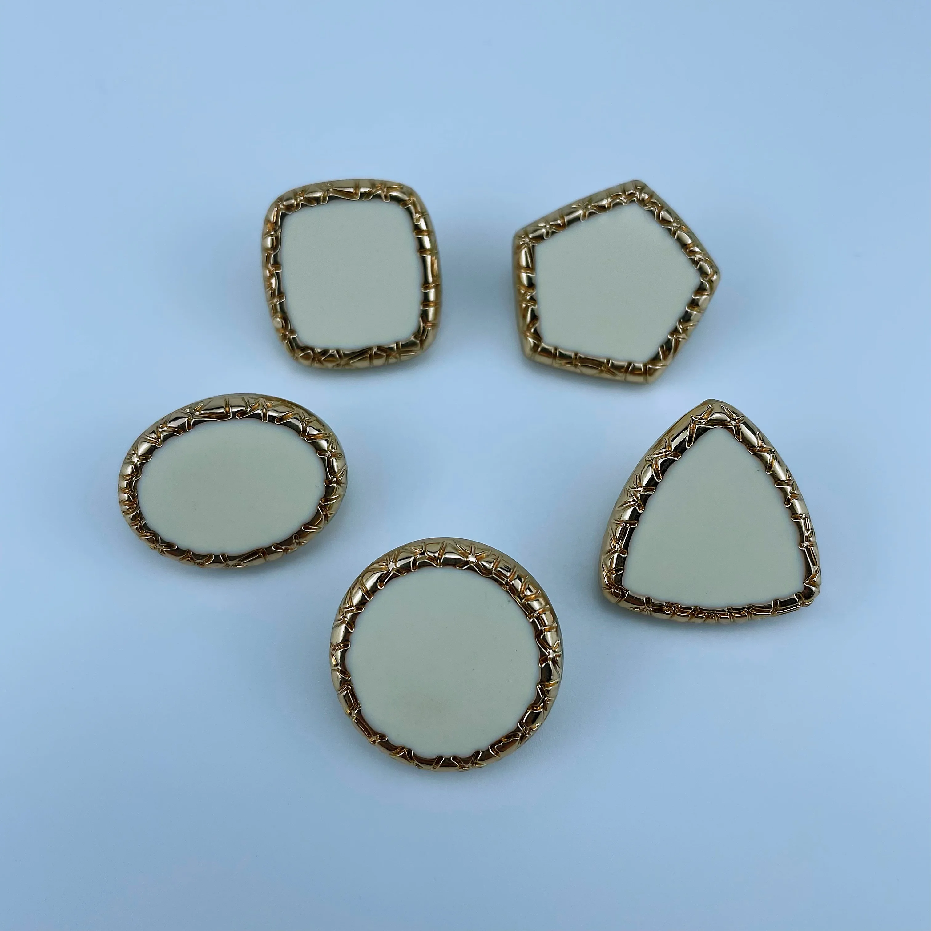 Wholesale High Quality Customized Metal alloy brass sewing fancy Shirt Suit Buttons for dress garments