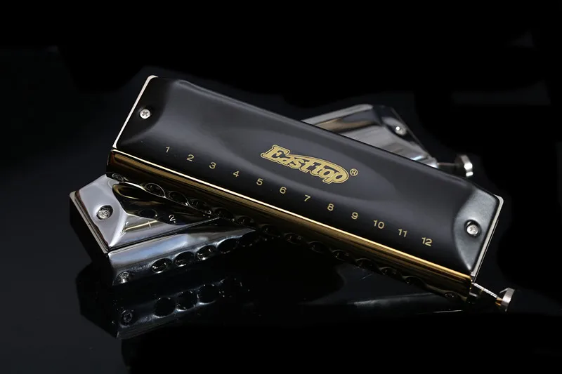 Chinese factory harmonica for performance chromatic 12 hole