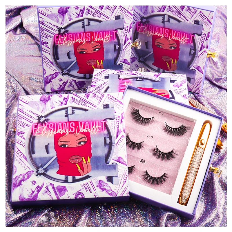 Lashes3d оптовый поставщик 25 м пушистые настоящие норковые ресницы полосы 100% натуральная норковая книжка