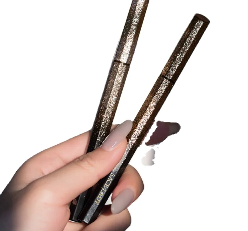 
eyeliner blingbling waterproof eyelash glue pen fast dry easy to paint not dizzy eyeliner adhesive pen 
