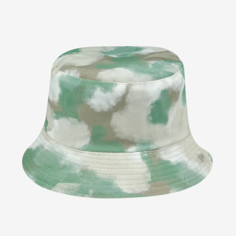 Wholesale Custom Sweet Cool Girl Style Sun Hat All-match Tie Dye Bucket Hat For Women