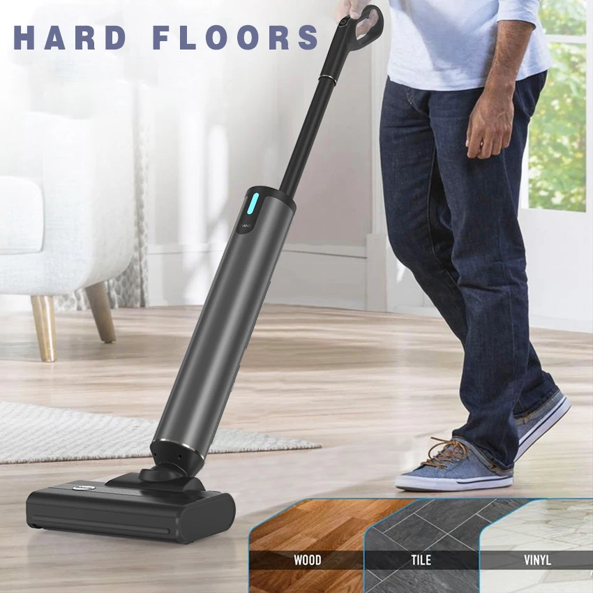 All In One Vacuum and Mop Hard Floor Washer Cleaner Self Cleaning Upright Carpet Cordless Wet Dry Vacuum Cleaner