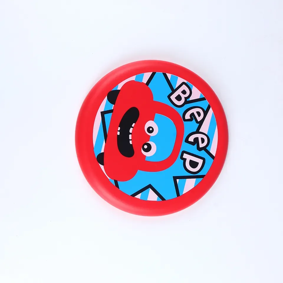 Soft plastic flying Disc flying Saucer Ball Parent-Child Outdoor Sports Game Toy