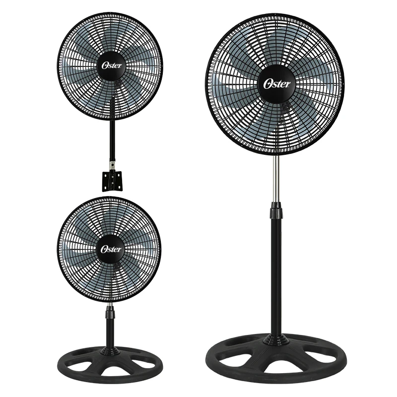 Factory Wholesale Household Electric Stand Fan Ventilador De Piso De metal Tres en Uno De 18 Pulgadas