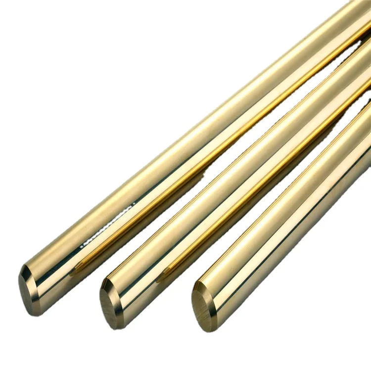 Customized processing H59 brass bar hollow copper bar yellow round copper bar 4mm 5mm 6mm 8mm 10mm 60mm