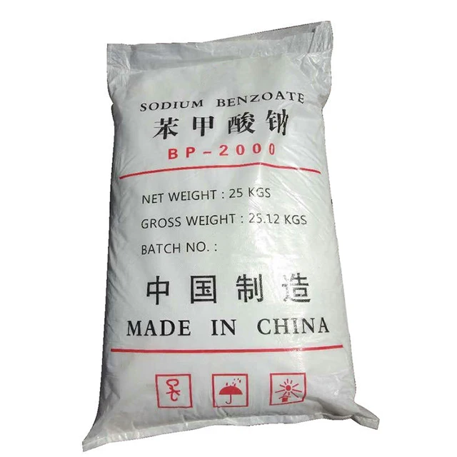 
Manufacture Supply Food Grade 532-32-1 White Sodium Benzoate Crystalline Powder 