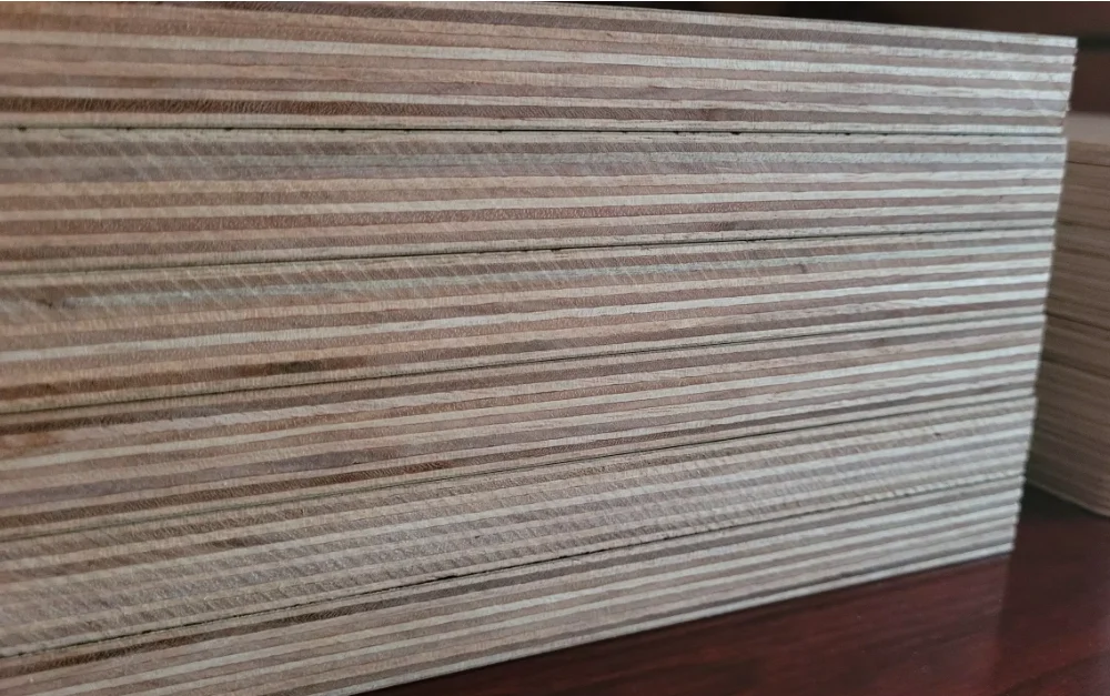 1220X2440mm Modern Home Office 3mm Raw Plywood E0 18mm Birch Melamine Film Faced 4x8 Commercial Furniture Decoration