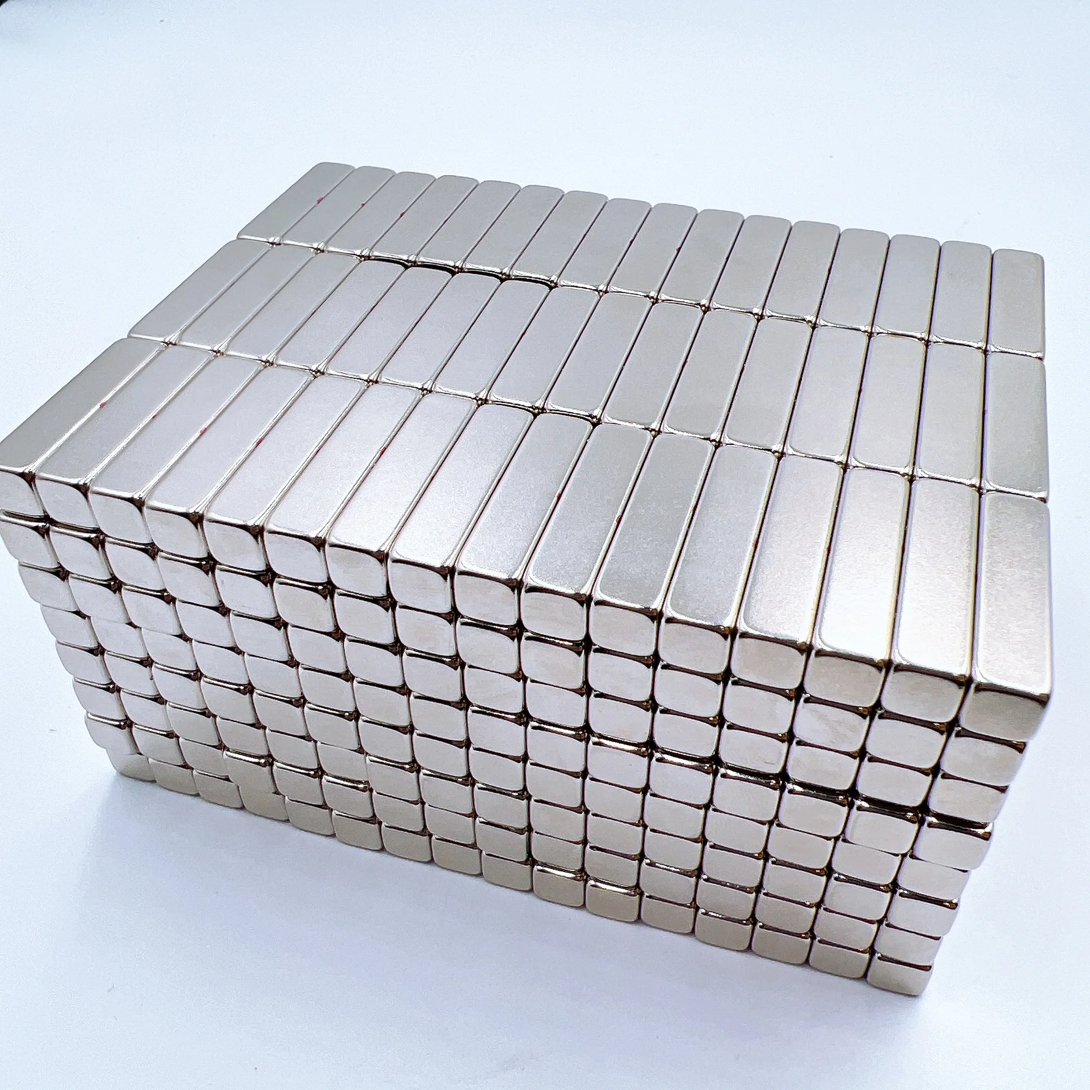 Super Strong N52 Square Magnet 25.4x6.35x6.35mm With N pole Marked