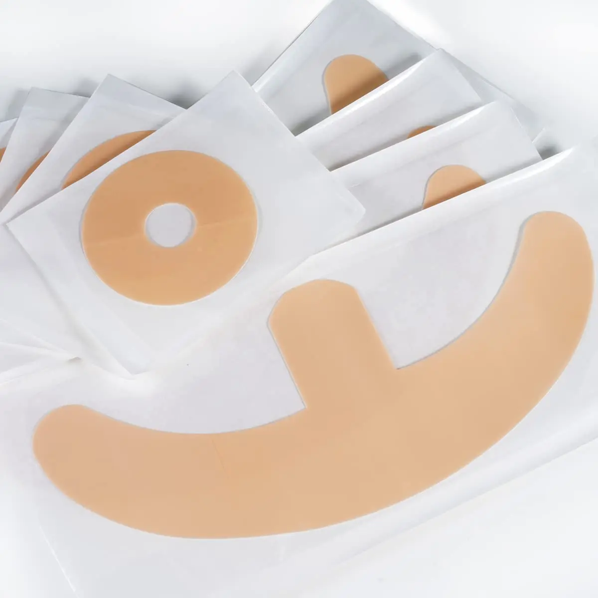 YOUCAN Medical Scar Away Silicone Gel Sheet Anchor Shape Breast Scar Remover Tape Silicone Gel Sheet For Breast Surgery Scar