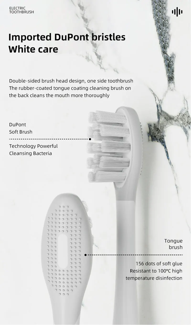 Personal Oral Care Traveling China Sonic Electric Toothbrush With Customized Private Logo