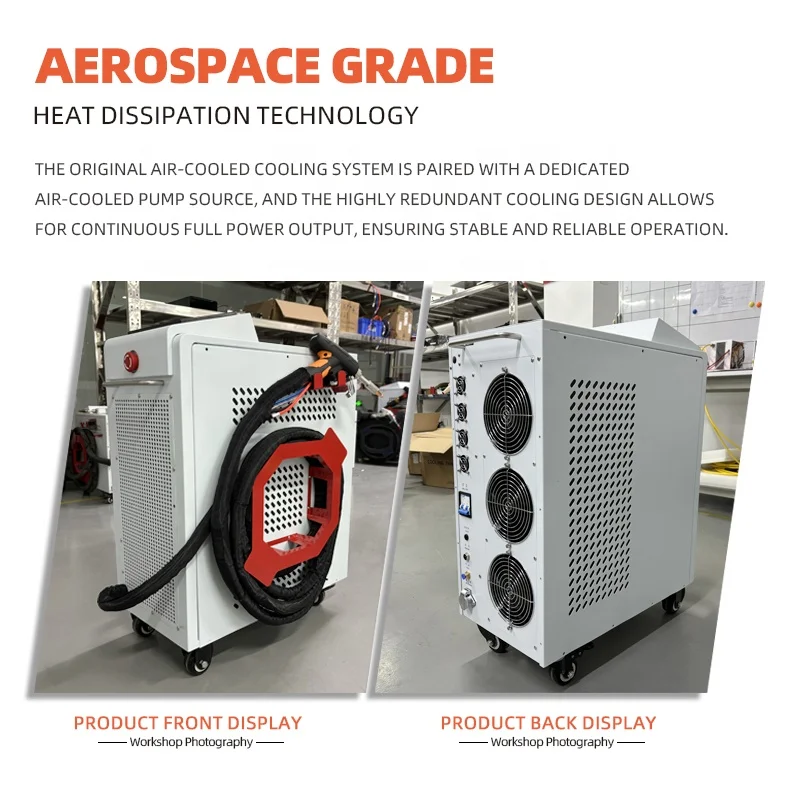 Handheld High Efficiency Thick Cutting Metal Welding Rust Removal Cutting 3 in 1 Fiber Laser Welding Machine