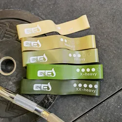 Camouflage Mini Resistance Loop Exercise Bands Non-Slip Booty Workout Bands Fitness Training Bands Strength, Physical Therapy