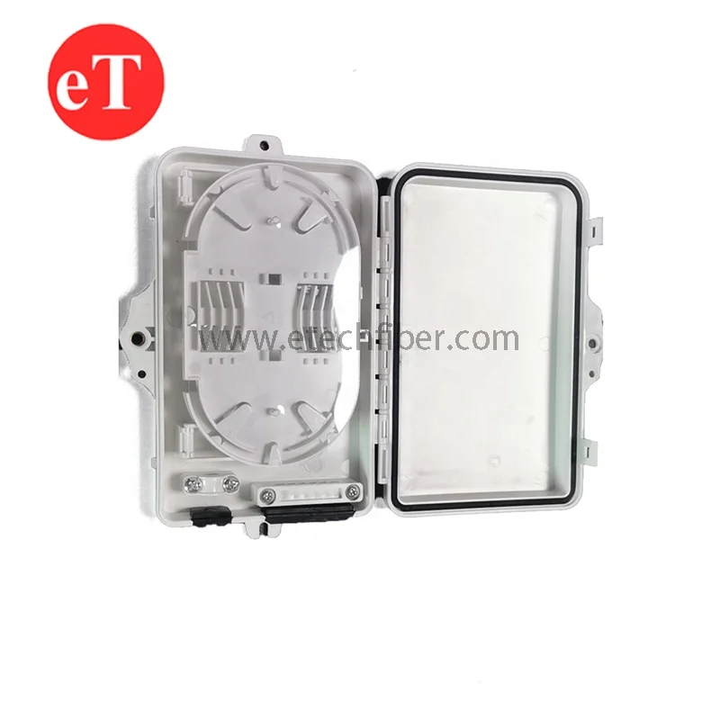 Outdoor IP65 6 ports Mini FTTH PON Distribution Fiber Optic Splitter Terminal box