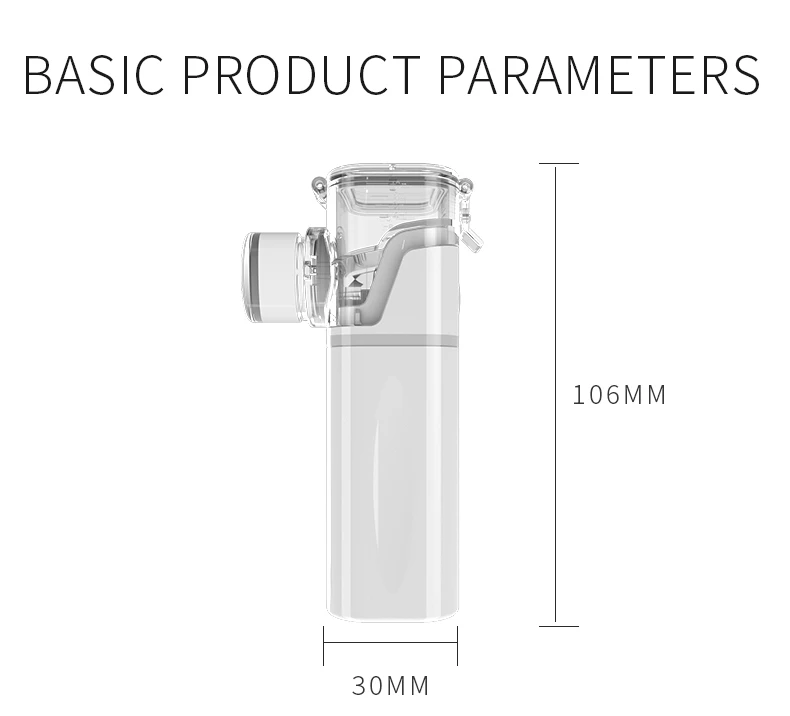 Hot Selling Medical Equipment Mini inhaler portable Nebulizer