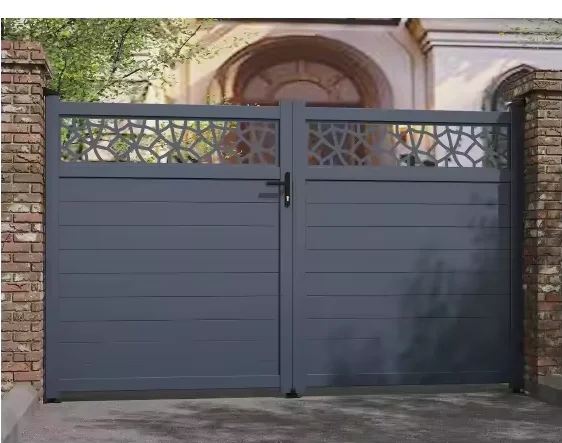 Factory Supply Customized Decorative Modern Privacy  Garden Fence Design Gate