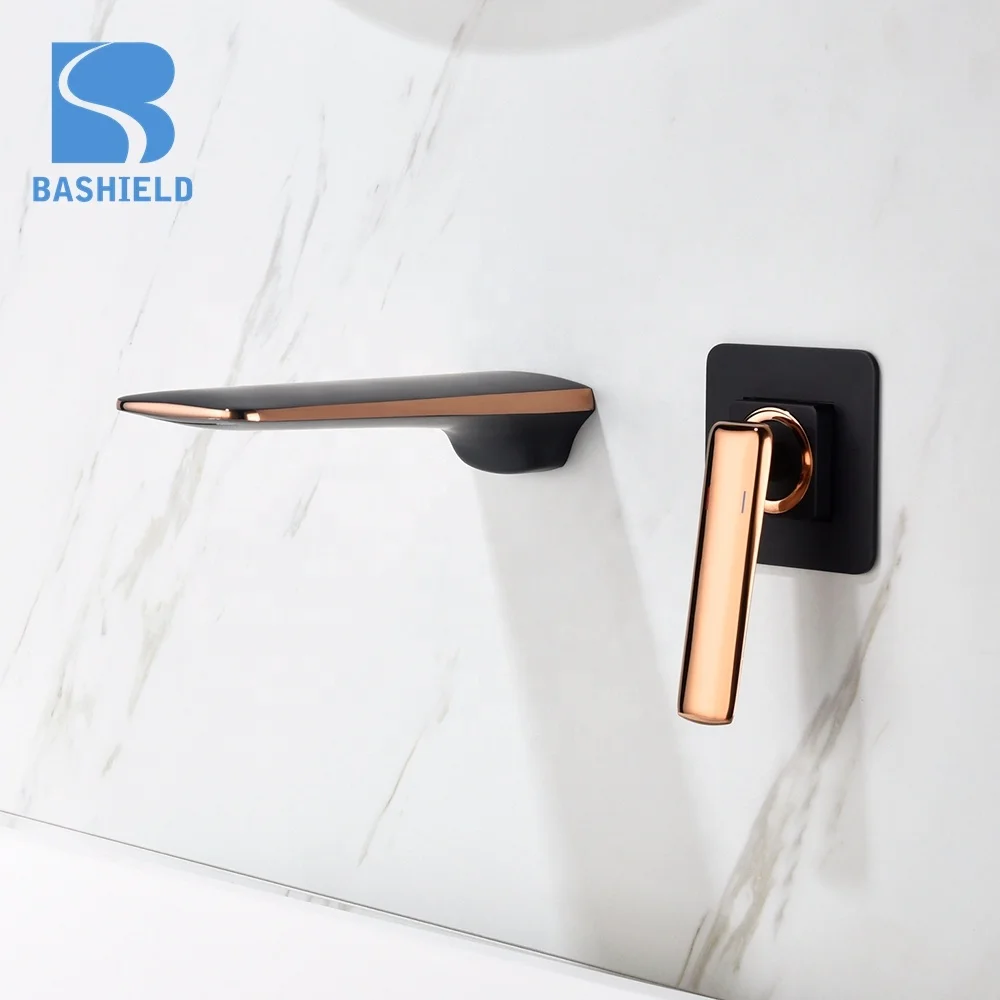 Wash Basin Brass Sink Double Hole Mixer Conceal Faucet Basin Faucet Height