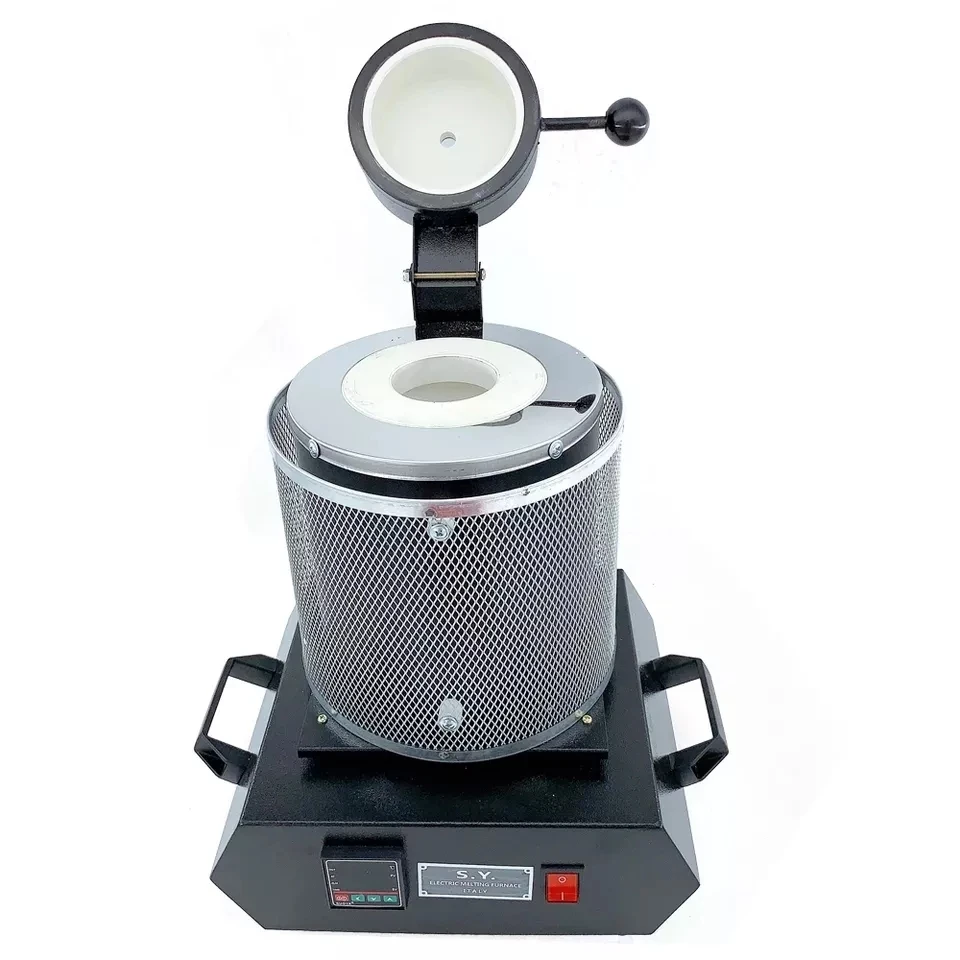 3KG Small Gold Refining Machine Metal Melting Machine for Heating Casting Refining Gold Silver Jewelry