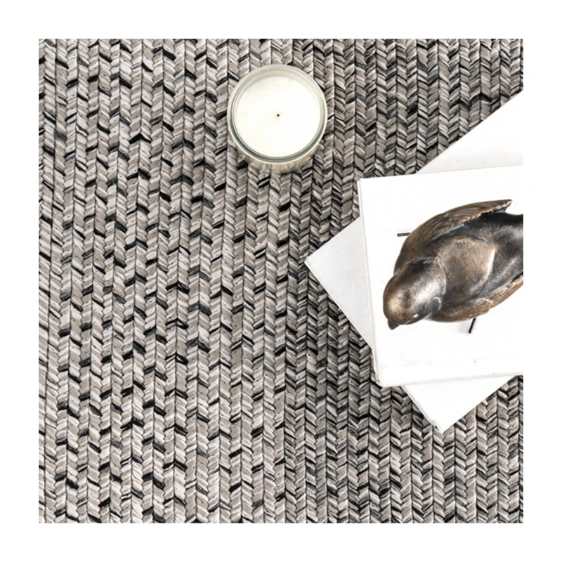 Polypropylene braided  patio garden outdoor rug carpet indoor outdoor rug