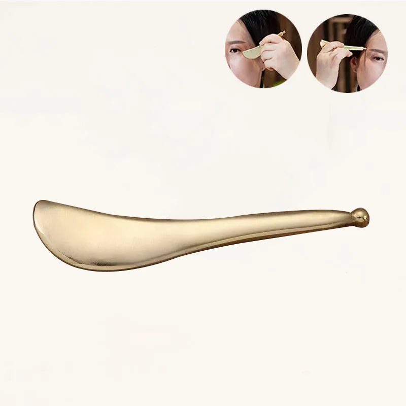 physiotherapy equipment copper guasha tool skin facial care roller and guasha tools gua sha massage face