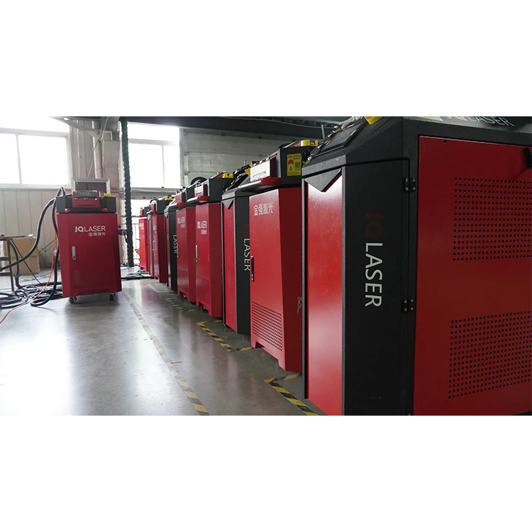 JQ LASER 1000W 1500W metal aluminum stainless steel copper carbon tube handheld fiber laser welding