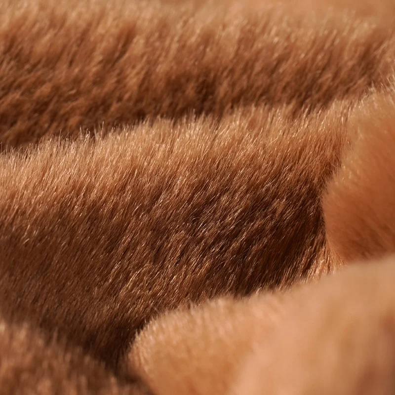 
Amazon Hot Deals Soft Comfortable Multifunctional Color Customization Faux Rabbit Fur Fabric For Toys/Garment/Home textiles 