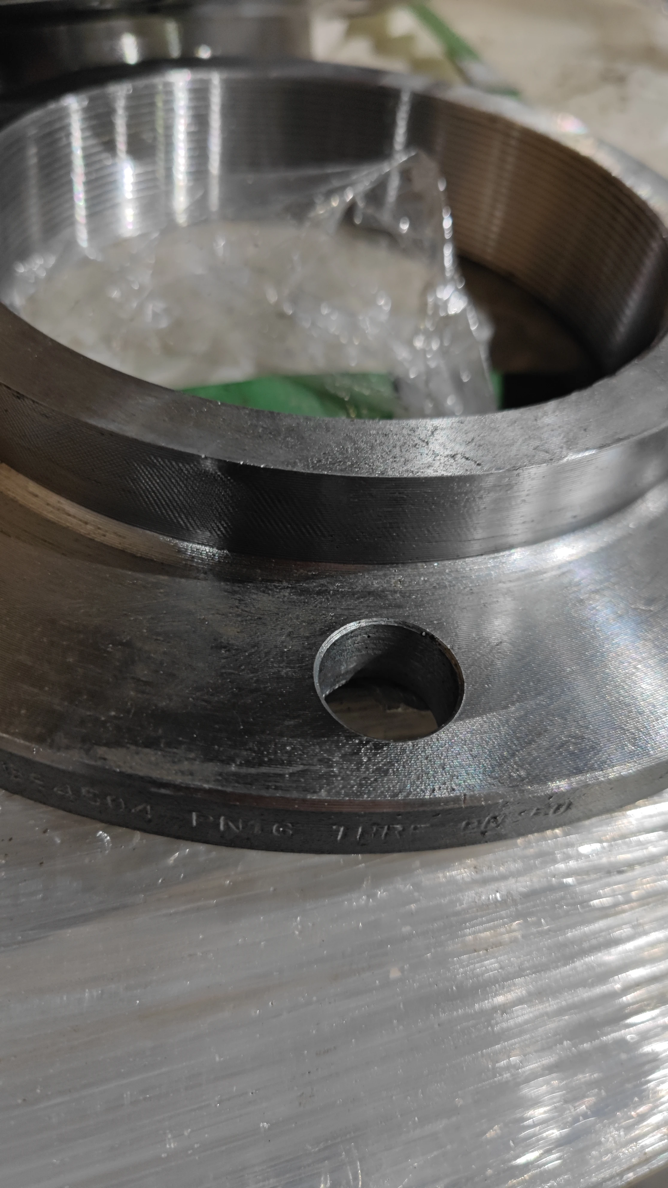 BS4504 DIN PN16 1/2 до 24 дюймов, сварка из углеродистой стали, шторка, плоский фланец, шторка