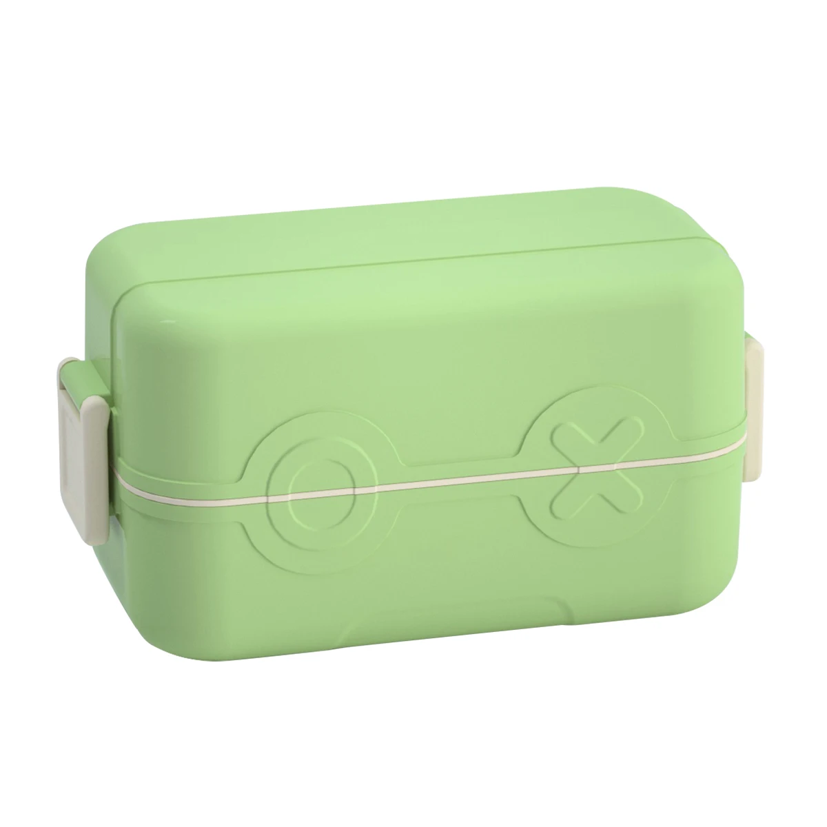 Bento Lunch Box for Kids Toddlers Leak Proof Stackable Bento Box  Children Lunch Food Container With Plastic Spoon New Lunch Box
