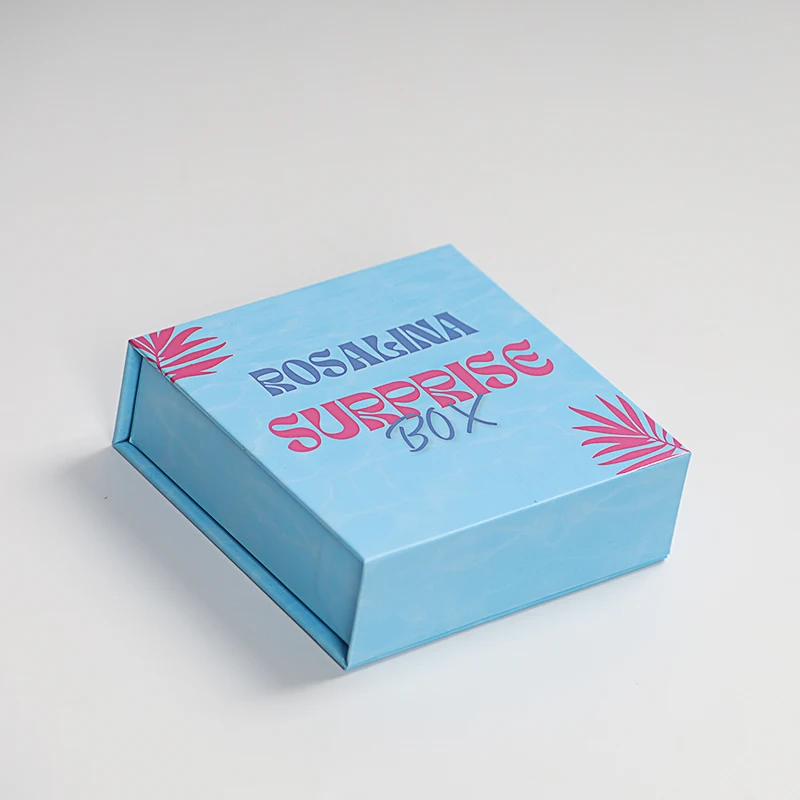 Korea Flip Open Box High-end Watch Packaging Box Luxury Jewelry Magnetic Flip Box Custom with Your Logo