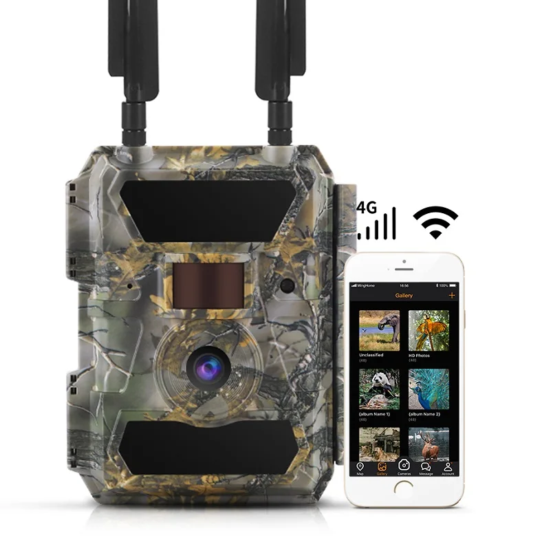 Willfine 4.0cg Cellular 4g Cell Service Hunting Camera 60fps Trail Cam