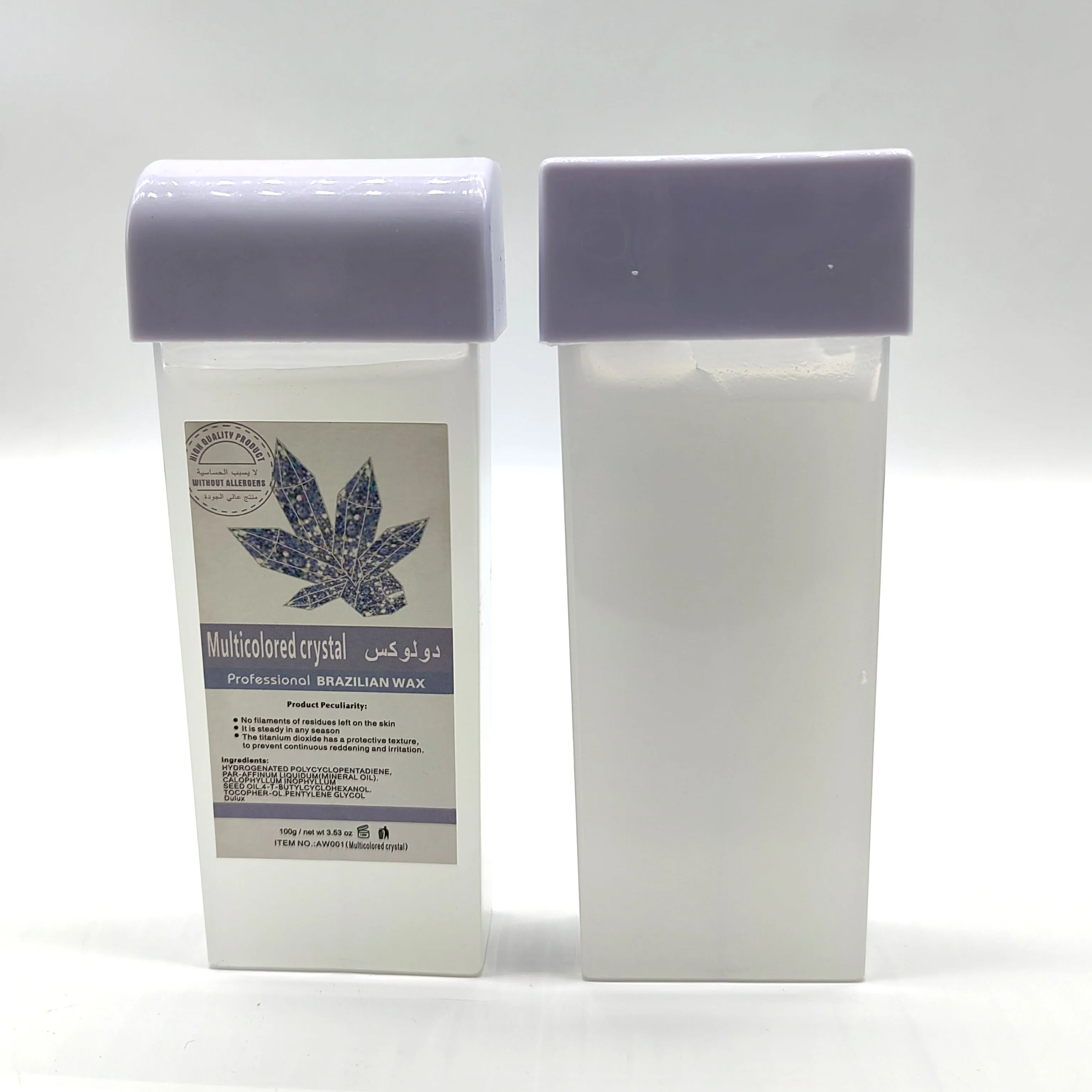 Doll Wax sensitive skin Private label 100g Roll On no allergic Depilatory soft Wax Cartridge Heater Waxing Hair Removal