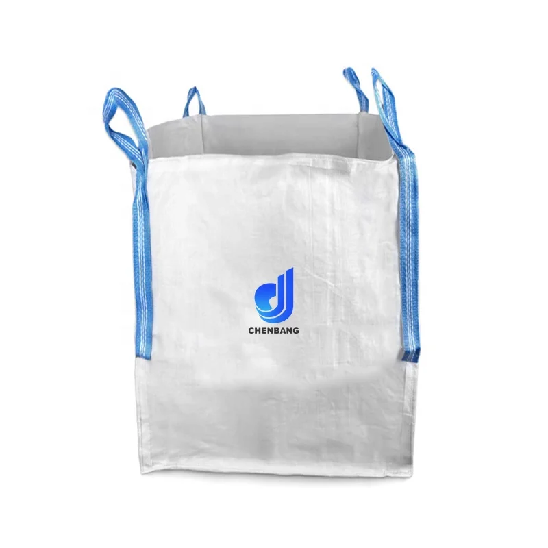Best price polypropylene big bag fibc tunnel bag durable jumbo bag for firewood sand cement bitumen topsoil