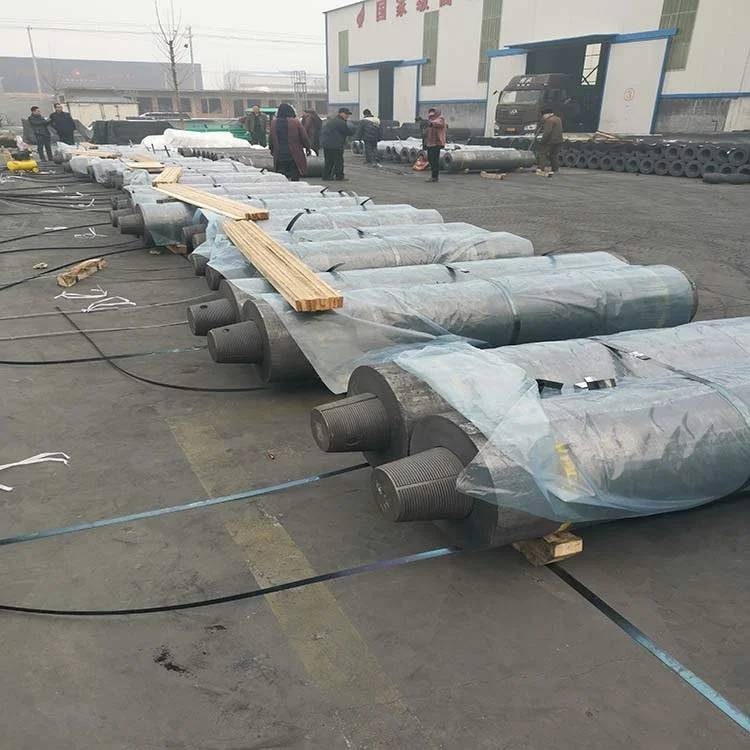 Kazakhstan popular Graphite electrode RP 550mm 2100mm with nipples