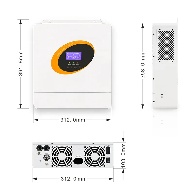 JSDSOALR Solar Inverter 3Kw 5Kw 10Kw 12Kw 30Kw 33Kw 40Kw Hybrid Off Grid Pv Solar Power Inverter Price