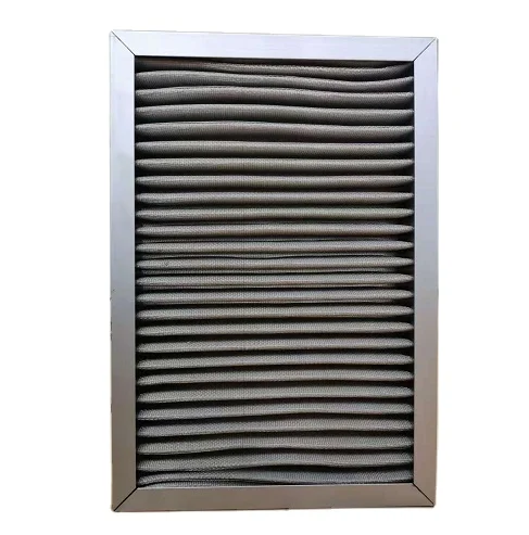 Special filter aluminum frame  folding type filter for motor and generator