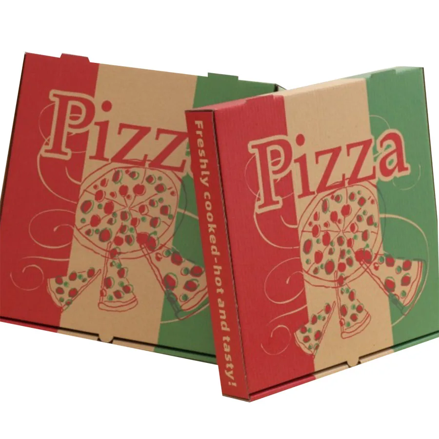 9/11/13 Inch Corrugated Cardboard Carton Pizza Box