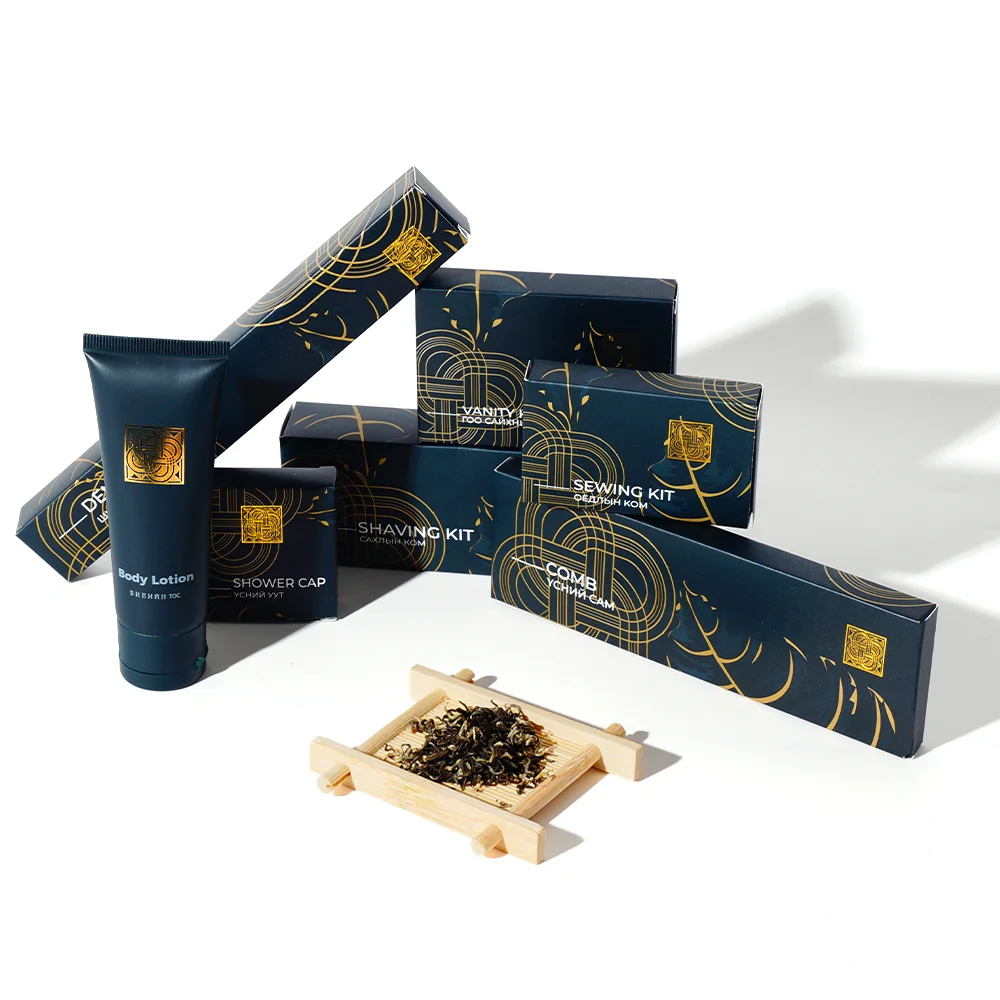 Wholesale Hotel Customized Luxury Amenities Set Disposable Toiletries Hotel Supplies Dental Kit