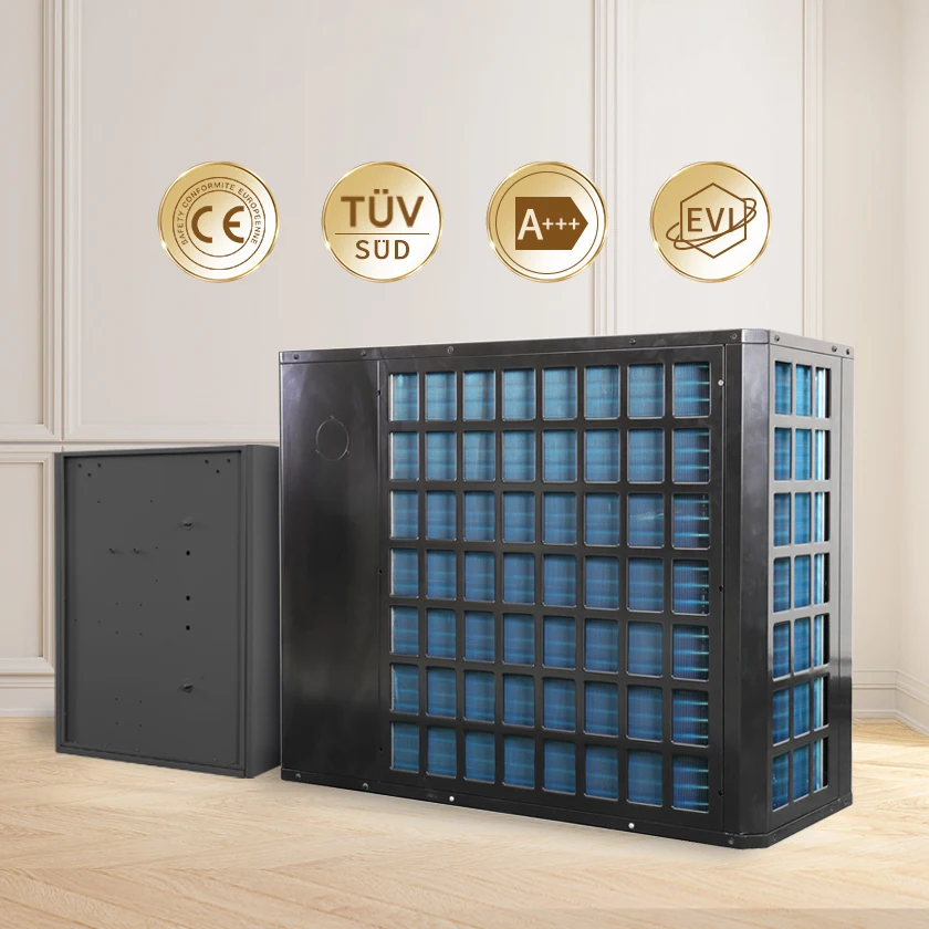 9kw luft wasser evi inverter wrmepumpe wermepumpe heiz und kuhl split inverter heat pump