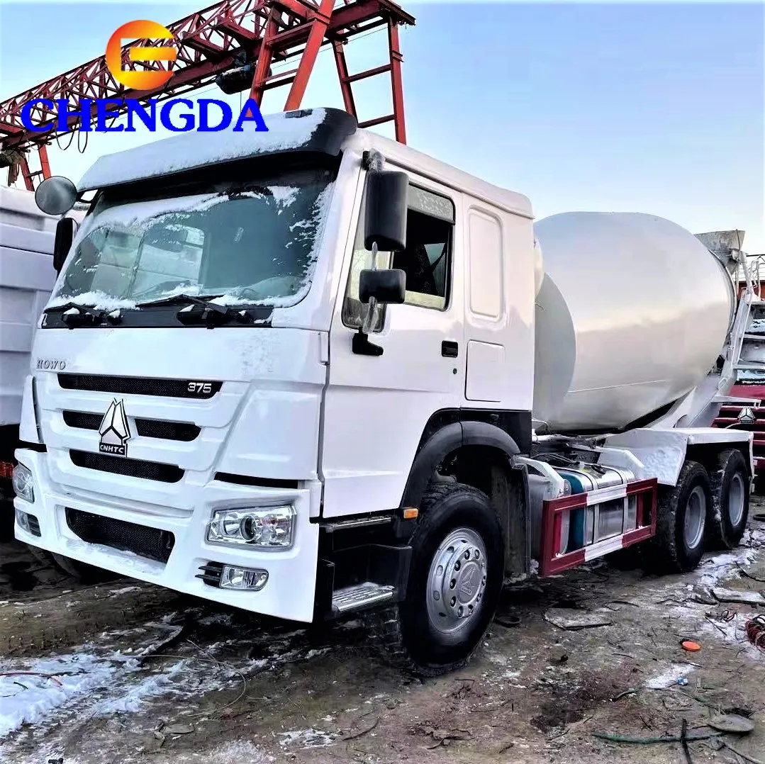 Low Price Sinotruck HOWO 12m3 Cement Mixer Machine Truck 6x4 Diesel Concrete Mixer Truck For Africa