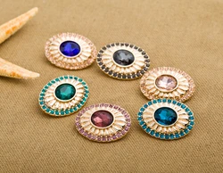 Hot sale products hijab scarf buckles Newest Beauty Jewelry Women Luxury Zircon Oval Shapes Corsage Plating Pins Brooch